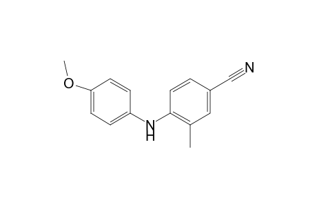 4-Cyano-N-(4'-methoxyphenyl)-2-methylanilinea