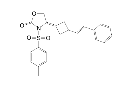 4-(3-trans-.beta.-Styrylcyclobutylidene)-3-p-toluenesulfonyloxazolidin-2-one