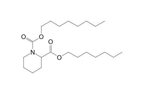 Pipecolic acid, N-octyloxycarbonyl-, heptyl ester