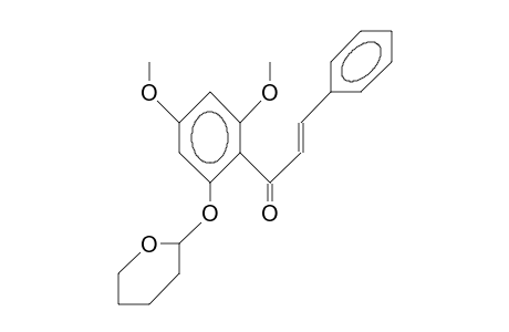 2',4'-Dimethoxy-6'-(tetrahydro-pyran-2-yl-oxy)-chalcone