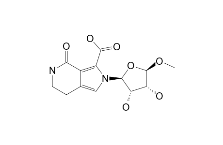 N-1-BETA-D-RIBOSYLFURANOSYLMAKULUVIC-ACID-C