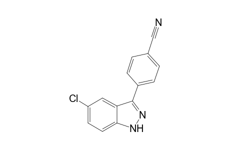 4-(5-Chloro-1H-indazol-3-yl)benzonitrile