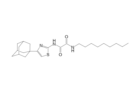 N-(4-adamantan-1-yl-thiazol-2-yl)-N'-nonyl-oxalamide