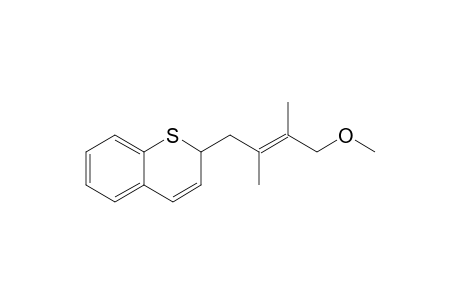 2-(4-Methoxy-2,3-dimethylbut-2-enyl)-2H-1-benzothiopyran