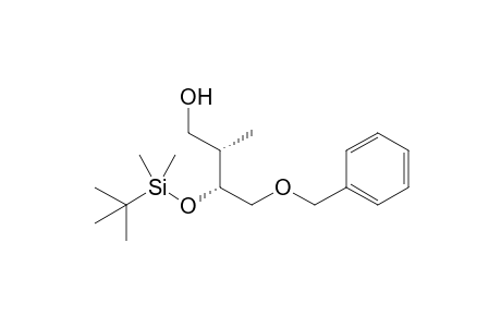 (+)-(2S,3R)-4-Benzyloxy-3-(tert-butyldimethylsiloxy)-2-methylbutanol
