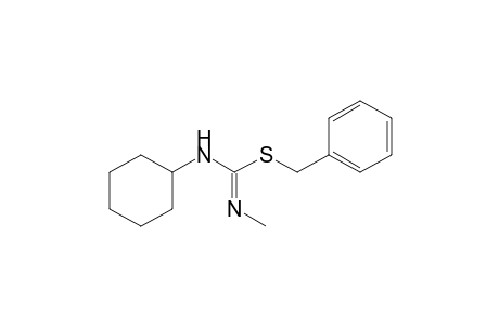 2-Benzyl-1-cyclohexyl-3-methyl-isothiourea