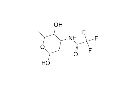 .alpha.-L-lyxo-Hexopyranose, 2,3,6-trideoxy-3-[(trifluoroacetyl)amino]-