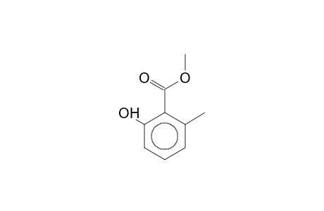 Benzoic acid, 2-hydroxy-6-methyl-, methyl ester