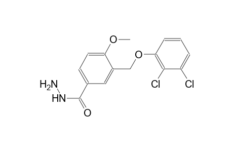 3-[(2,3-dichlorophenoxy)methyl]-4-methoxybenzohydrazide