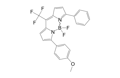 4,4-DIFLUORO-3-(4-METHOXYPHENYL)-5-PHENYL-8-TRIFLUOROMETHYL-4-BORA-3A,4A-DIAZA-S-INDACENE