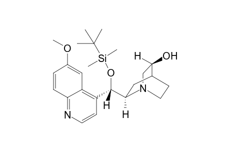 endo-(3S,8R,9S)-9-tert-Butyldimethylsilyloxy-3-hydroxy-6'-methoxyrubane