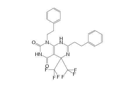 1,7-bis(2-phenylethyl)-5,5-bis(trifluoromethyl)-5,8-dihydropyrimido[4,5-d]pyrimidine-2,4(1H,3H)-dione