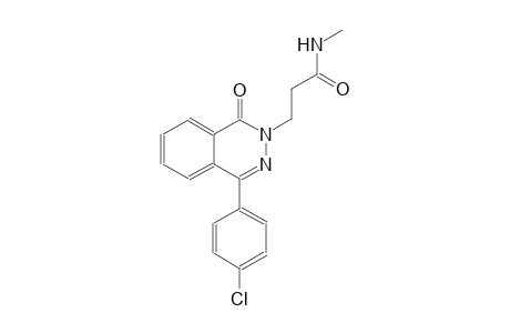 3-(4-(4-chlorophenyl)-1-oxo-2(1H)-phthalazinyl)-N-methylpropanamide