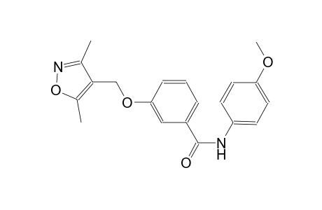 benzamide, 3-[(3,5-dimethyl-4-isoxazolyl)methoxy]-N-(4-methoxyphenyl)-