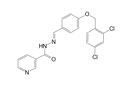 N'-((E)-(4-[(2,4-Dichlorobenzyl)oxy]phenyl)methylidene)nicotinohydrazide