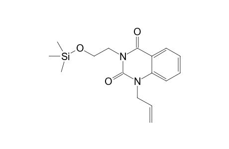 1-Allyl-3-(2-trimethylsilyloxyethyl)-1H,3H-quinazoline-2,4-dione