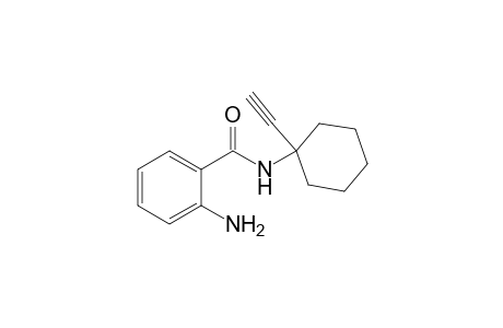2-Amino-N-(1-ethynylcyclohexyl)benzamide