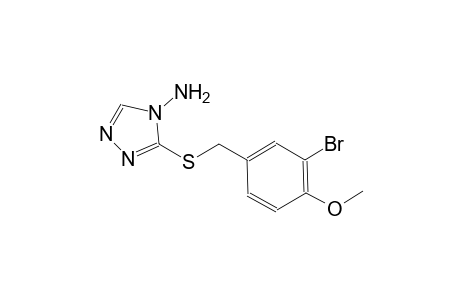 3-[(3-bromo-4-methoxybenzyl)sulfanyl]-4H-1,2,4-triazol-4-amine