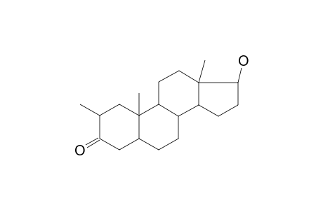 Androstan-3-one, 17-hydroxy-2-methyl-, (2.beta.,5.beta.,17.beta.)-