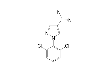 1-(2',6'-DICHLOROPHENYL)-1H-PYRAZOLE-4-CARBOXIMIDAMIDE