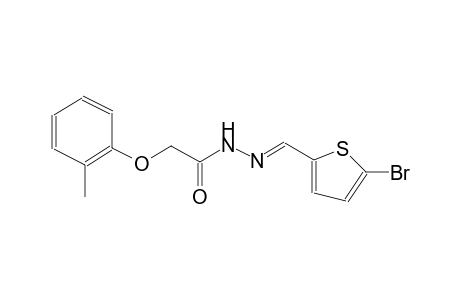 acetic acid, (2-methylphenoxy)-, 2-[(E)-(5-bromo-2-thienyl)methylidene]hydrazide