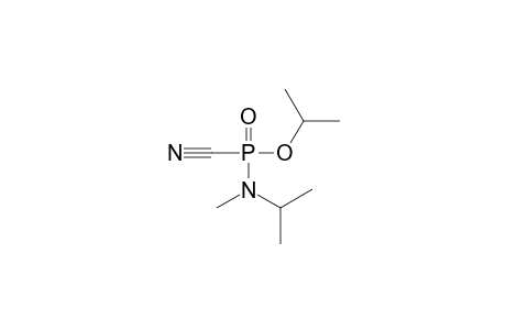 O-isopropyl N-isopropyl N-methyl phosphoramidocyanidate