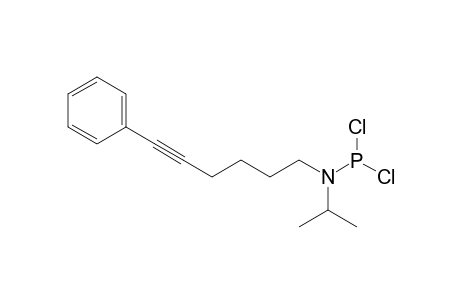 Dichloro[isopropyl(6-phenylhex-5-ynyl)amino]phosphane