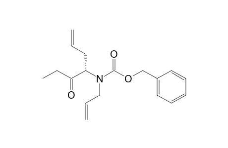 (S)-4-[Allyl(benzyloxycarbonyl)amino]hept-6-en-3-one