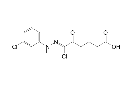 6-Chloro-6-(3-chlorophenyl)hydrazono-5-oxohexanoic acid