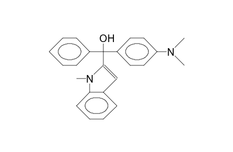 (4-<N,N-Dimethylamino>-phenyl)-(N-methyl-indol-2-yl)-phenyl-methanol
