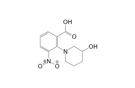 benzoic acid, 2-(3-hydroxy-1-piperidinyl)-3-nitro-