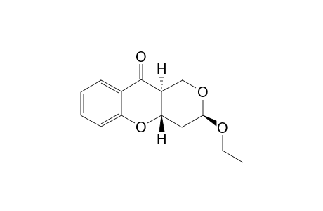 3.beta.-Ethoxy-1,4,4a.alpha.,10a.alpha.-tetrahydro-3H,10H-pyrano[4,3-b][1]benzopyran-10-one