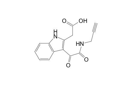 3-[(N-Propargylamino)glyoxylyl]indole-2-acetic Acid