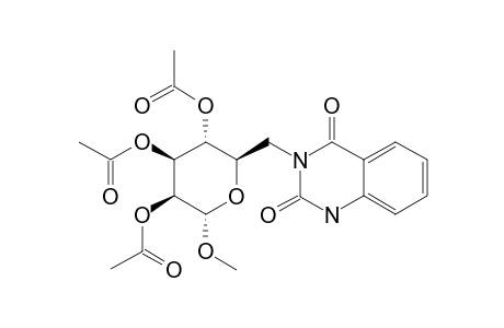 METHYL-6-(N(3))-QUINAZOLINEDIONYL-6-DEOXY-2,3,4-TRI-O-ACETYL-ALPHA-D-MANNOPYRANOSIDE