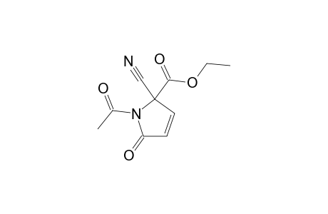 Ethyl 1-acetyl-2-cyano-5-oxo-2,5-dihydro-1H-pyrrole-2-carboxylate
