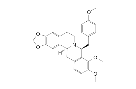 trans-(8S*,14S*)-8-(p-Methoxybenzyl)canadine