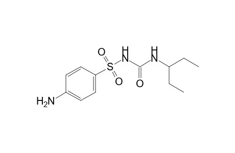 1-(1-ethylpropyl)-3-sulfanilylurea