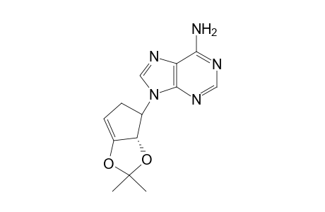 [(1'R,2'S)-2',3'-O-Isopropylidenedioxy-3'-cyclopent-1'-yl]-9H-adenine