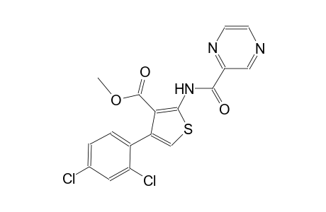 methyl 4-(2,4-dichlorophenyl)-2-[(2-pyrazinylcarbonyl)amino]-3-thiophenecarboxylate