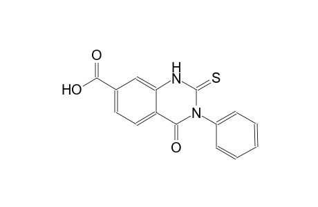 7-quinazolinecarboxylic acid, 1,2,3,4-tetrahydro-4-oxo-3-phenyl-2-thioxo-