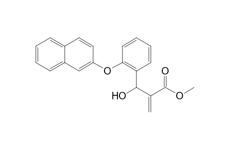 2-{Hydroxy-[2-(naphthalen-2-yloxy)-phenyl]-methyl}-acrylic acid methyl ester