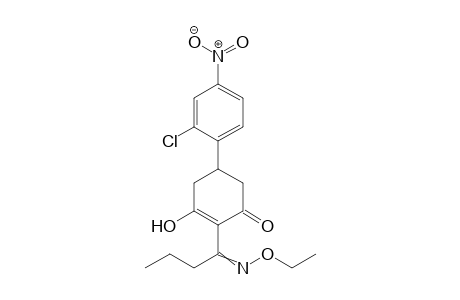 2-Cyclohexen-1-one, 5-(2-chloro-4-nitrophenyl)-2-[1-(ethoxyimino)butyl]-3-hydroxy-