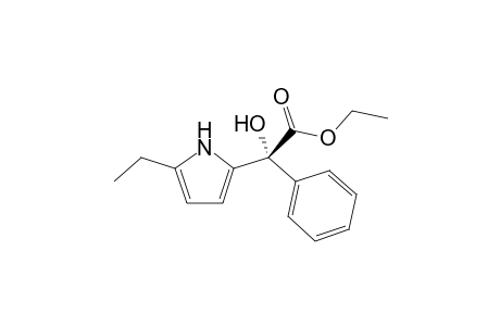 Ethyl 2-(5-ethyl-1H-pyrrol-2-yl)-2-hydroxy-2-phenylacetate