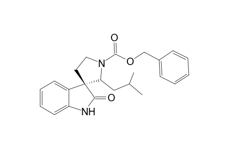 (2'S,3R)-1-(Benzyloxycarbonyl)-2-(2'-methylpropyl)spiro[3H-indole-3,3'-pyrrolidin]-2(1H)-onepyrido[3,4-b]indole