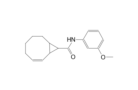 N-(3-methoxyphenyl)bicyclo[6.1.0]non-2-ene-9-carboxamide