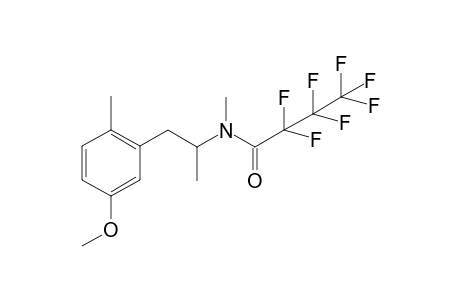 2,2,3,3,4,4,4-heptafluoro-N-(1-(5-methoxy-2-methylphenyl)propan-2-yl)-N-methylbutanamide