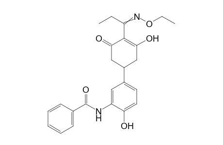 Benzamide, N-[5-[4-[1-(ethoxyimino)propyl]-3-hydroxy-5-oxo-3-cyclohexen-1-yl]-2-hydroxyphenyl]-
