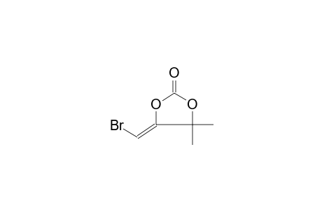 1,3-dioxolan-2-one, 5-(bromomethylene)-4,4-dimethyl-, (5Z)-