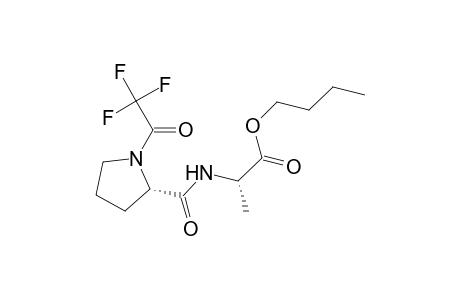 N-Tfa-L-prolylalanine butyl ester