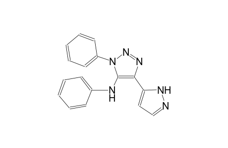 N,1-diphenyl-4-(1H-pyrazol-5-yl)-1H-1,2,3-triazol-5-amine